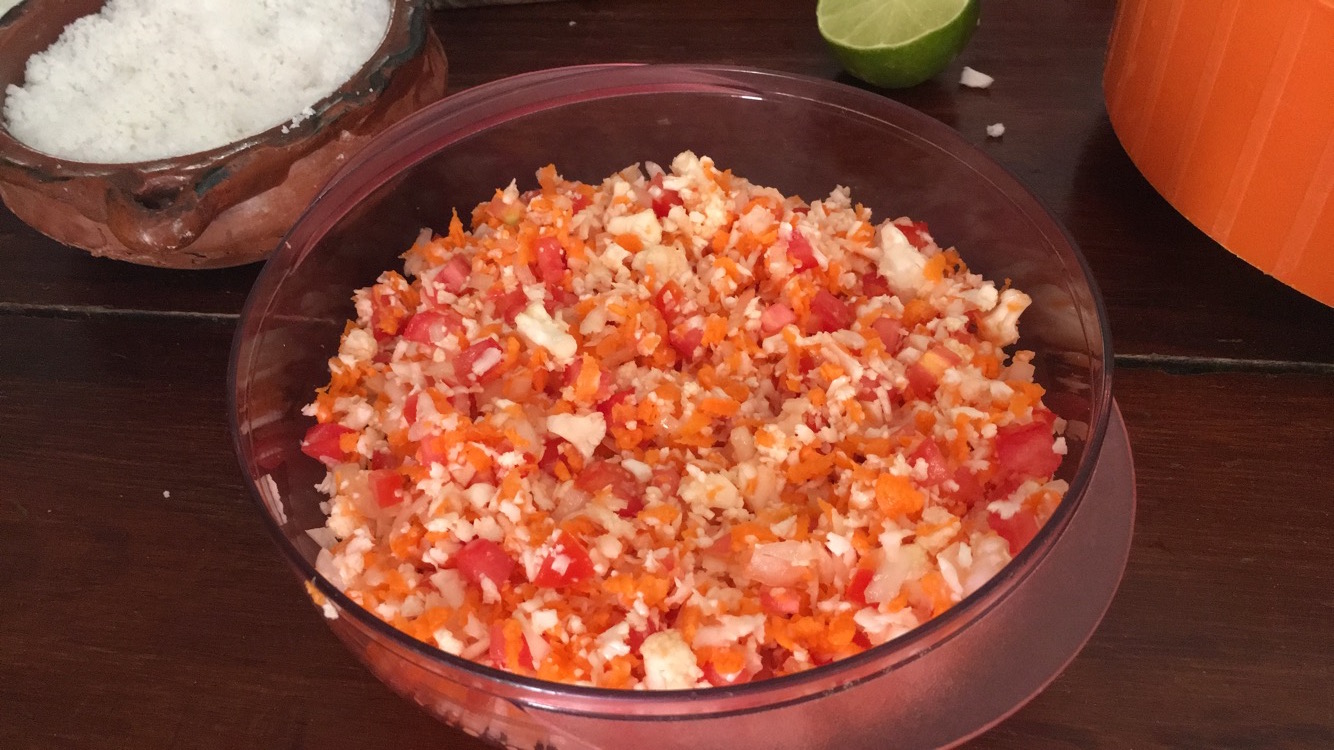 Making ceviche de coliflor3